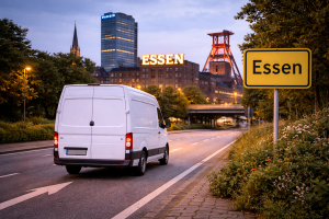 Möbel bis zum Bordstein transportieren lassen in Essen