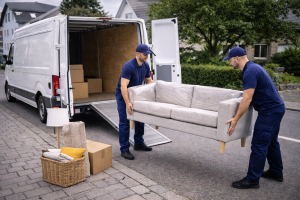 Professioneller Bordsteintransport in Essen