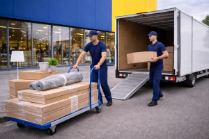 IKEA Transporte in Essen